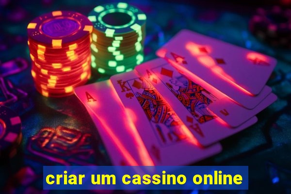 criar um cassino online