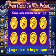 jogo de bingo que ganha dinheiro no pix