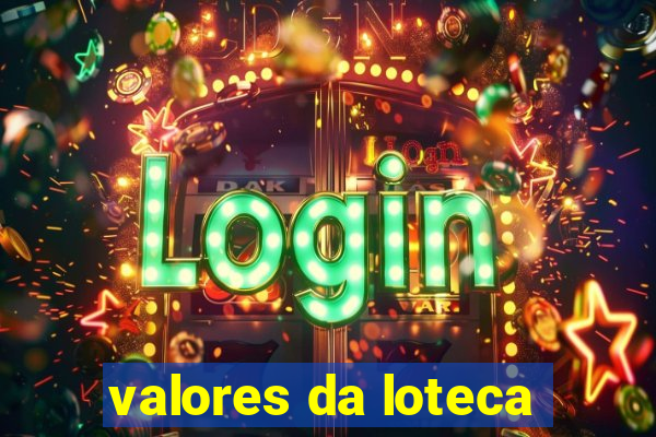 valores da loteca