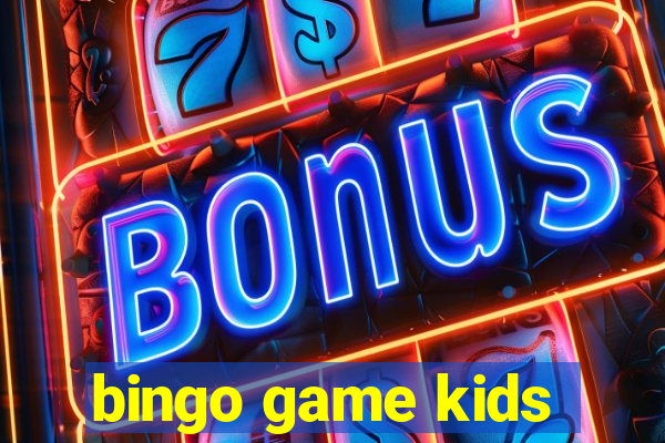 bingo game kids