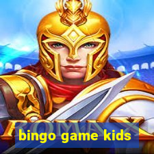 bingo game kids