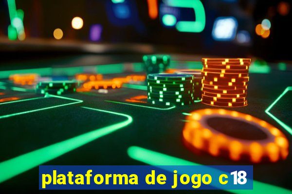 plataforma de jogo c18