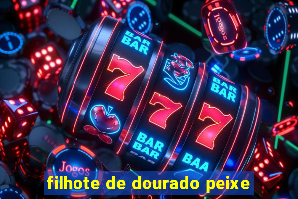 filhote de dourado peixe