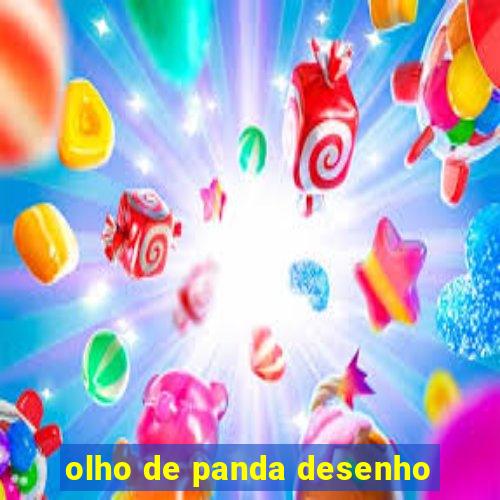 olho de panda desenho