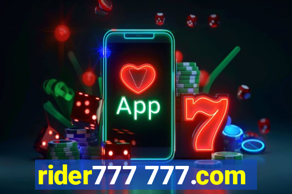 rider777 777.com