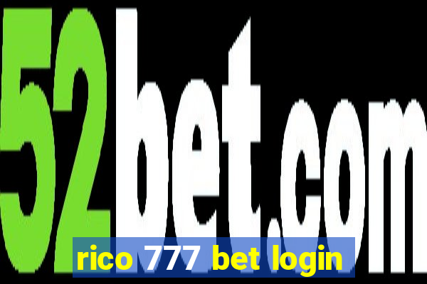 rico 777 bet login