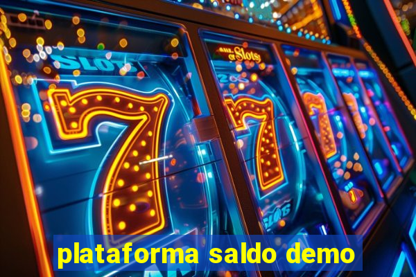 plataforma saldo demo