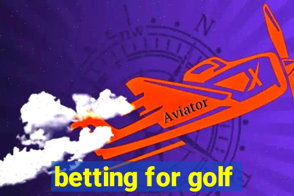 betting for golf