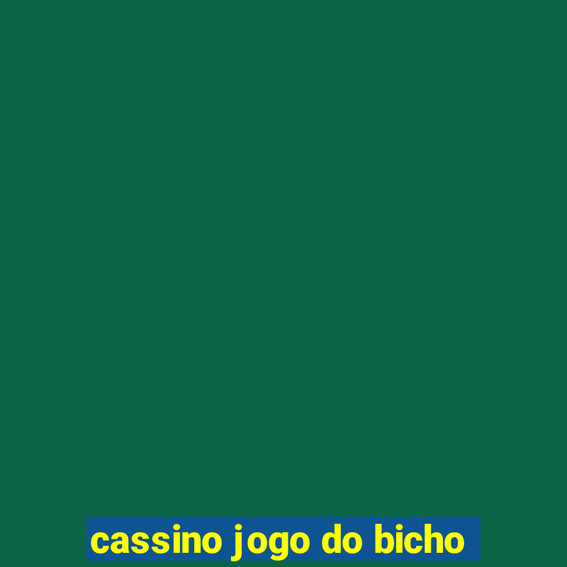 cassino jogo do bicho