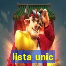 lista unic