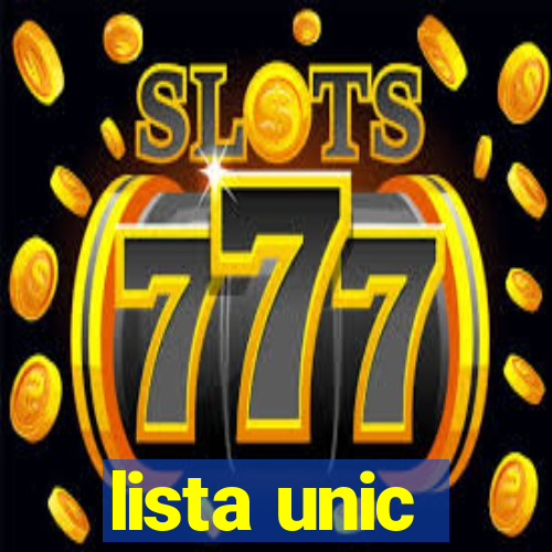 lista unic