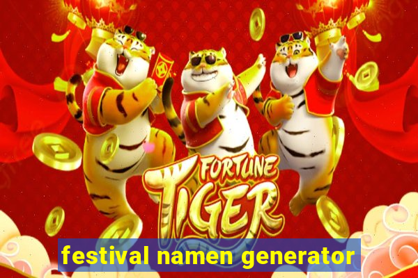 festival namen generator