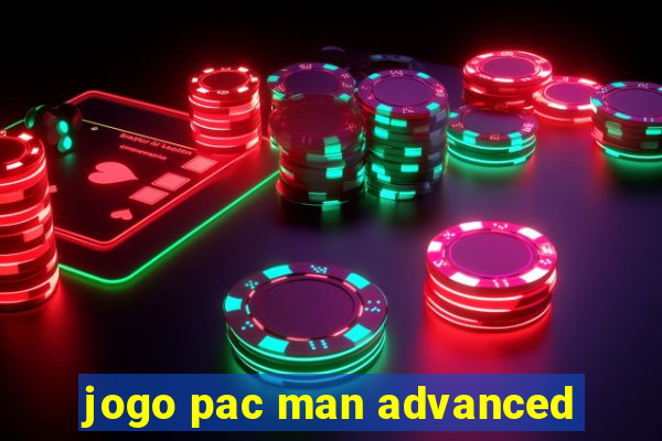 jogo pac man advanced