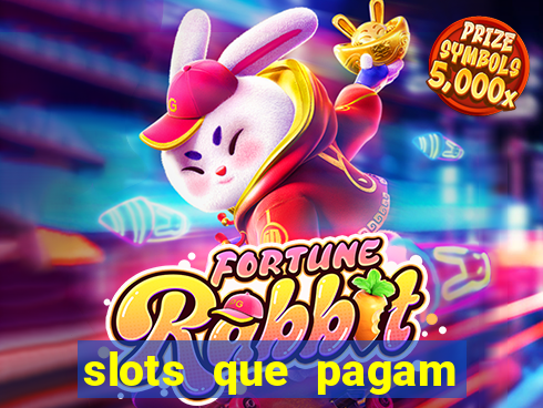 slots que pagam dinheiro real no pix