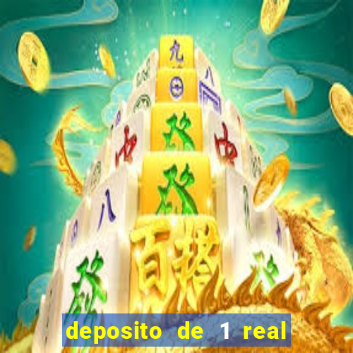 deposito de 1 real fortune tiger