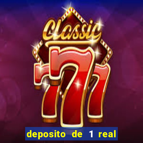 deposito de 1 real fortune tiger