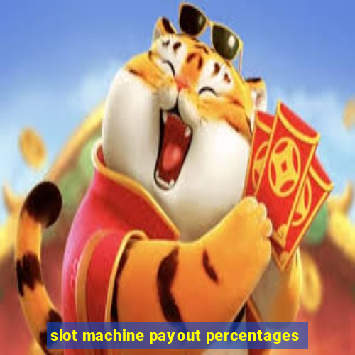 slot machine payout percentages