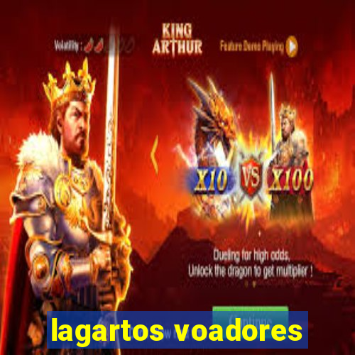 lagartos voadores