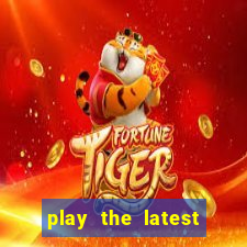 play the latest casino games with marsbet