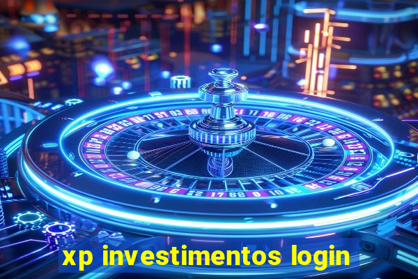 xp investimentos login