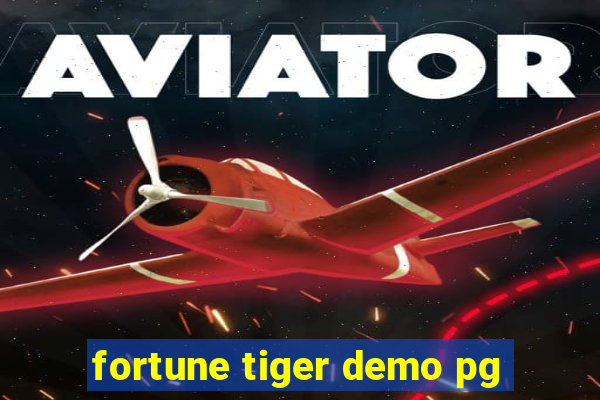 fortune tiger demo pg