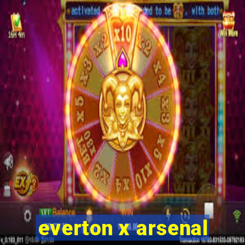 everton x arsenal