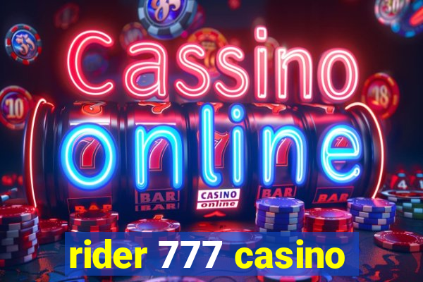 rider 777 casino