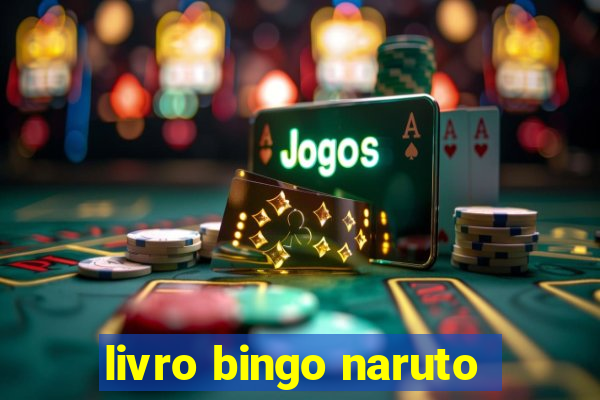 livro bingo naruto