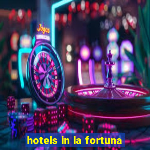 hotels in la fortuna