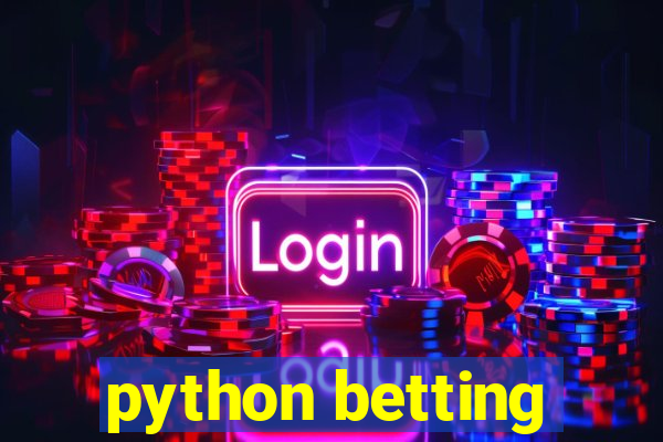 python betting