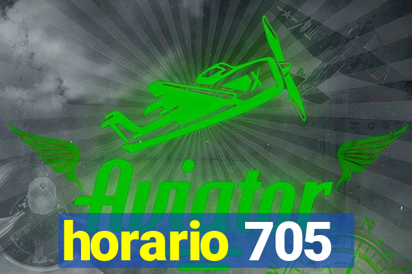 horario 705