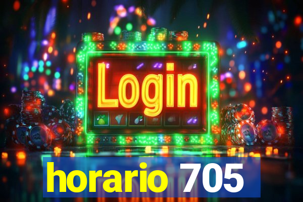 horario 705