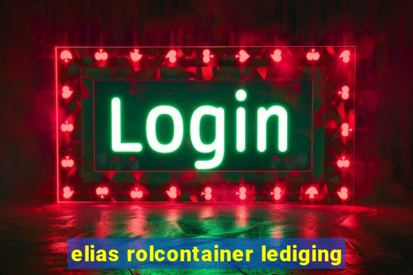 elias rolcontainer lediging