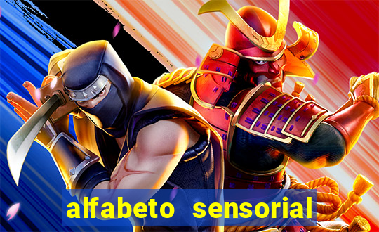 alfabeto sensorial para imprimir