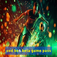 cod bo6 beta game pass