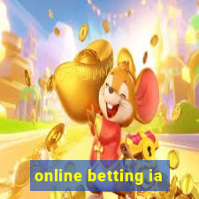 online betting ia