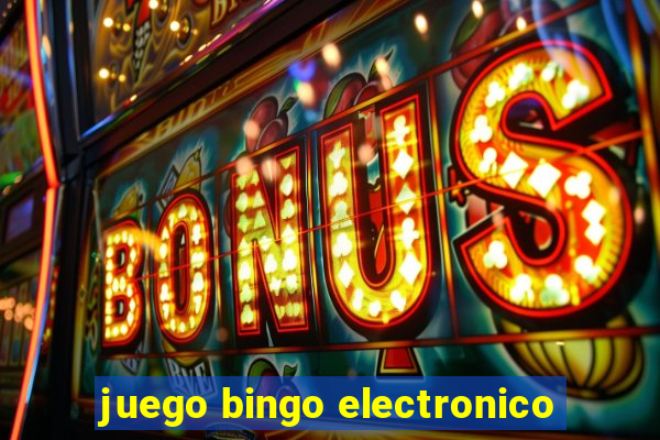 juego bingo electronico