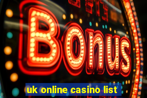 uk online casino list