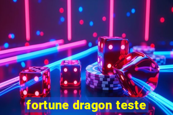 fortune dragon teste