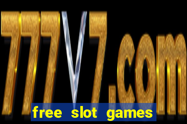 free slot games real money