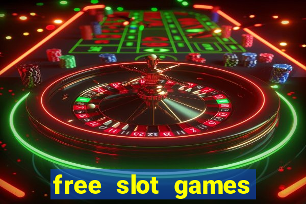 free slot games real money