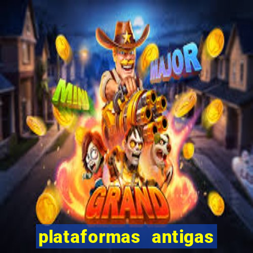 plataformas antigas de jogos