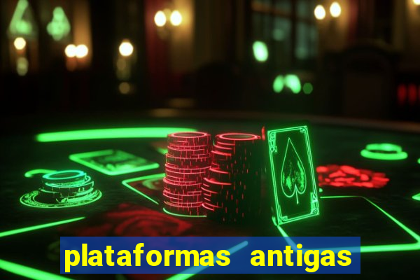 plataformas antigas de jogos