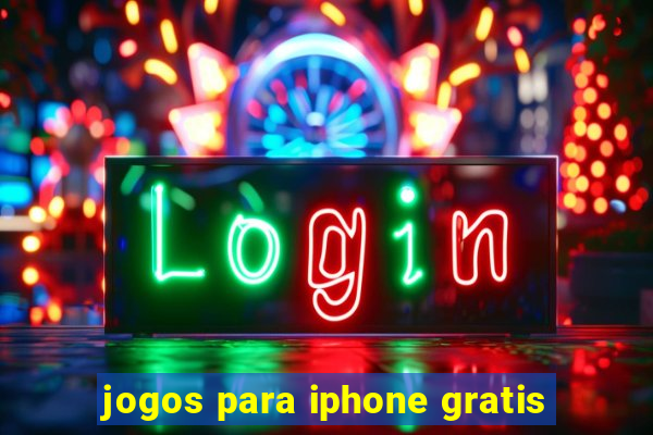 jogos para iphone gratis