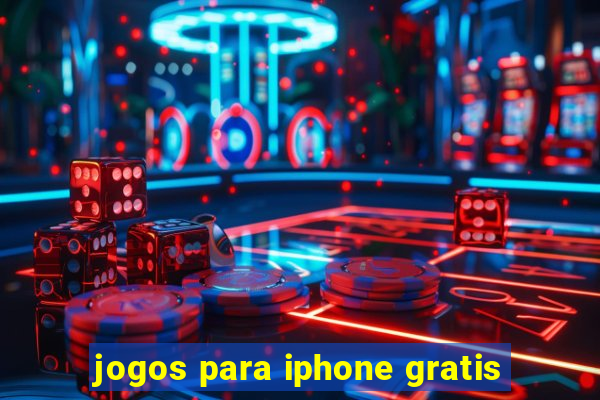 jogos para iphone gratis