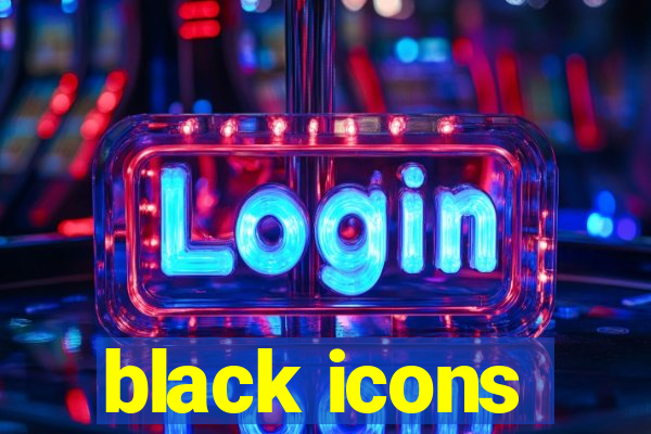 black icons