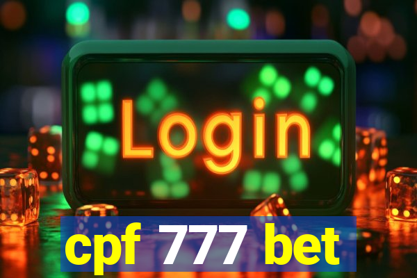 cpf 777 bet