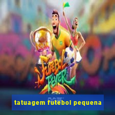 tatuagem futebol pequena