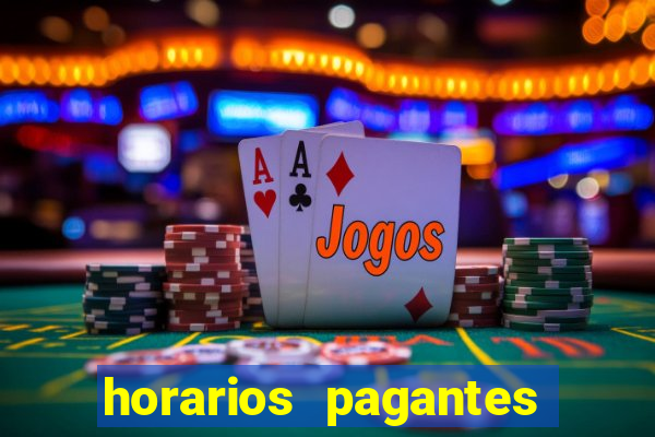 horarios pagantes do fortune ox