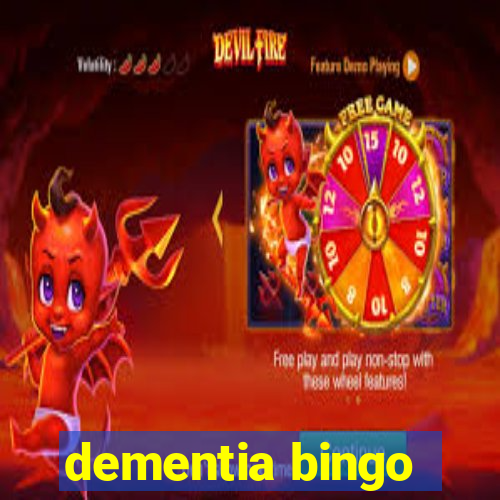 dementia bingo